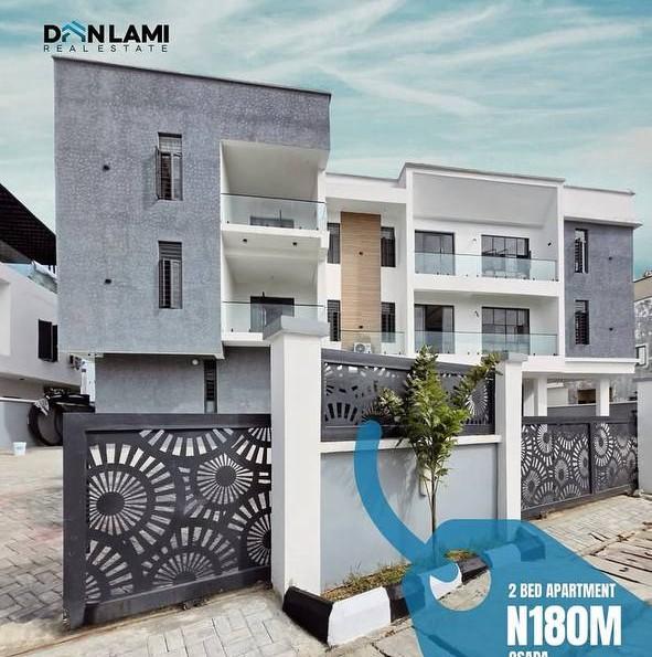 2 Bedroom Apartment for sale in Osapa, Lekki, Lagos