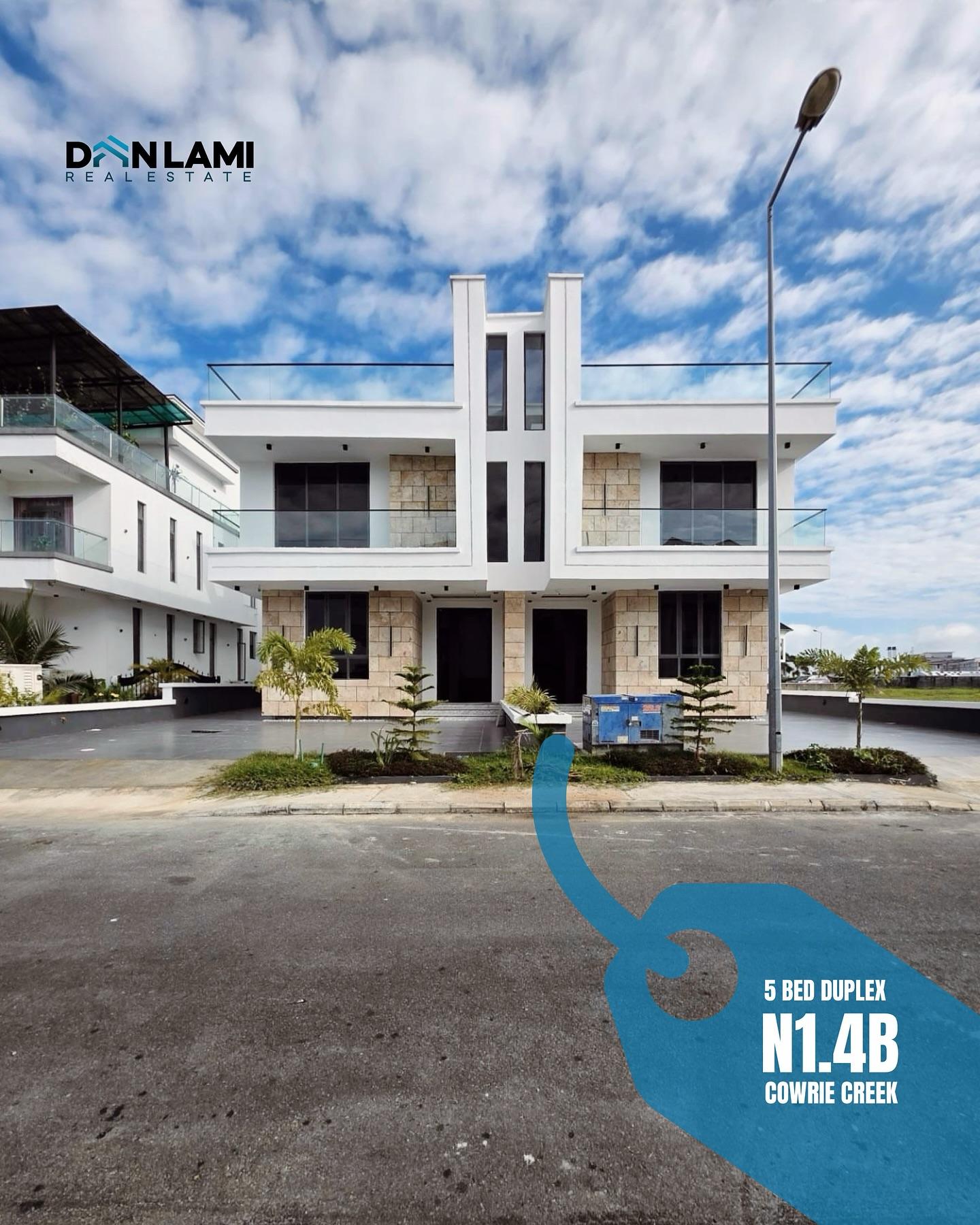 5 Bedroom Semi-Detached Duplex