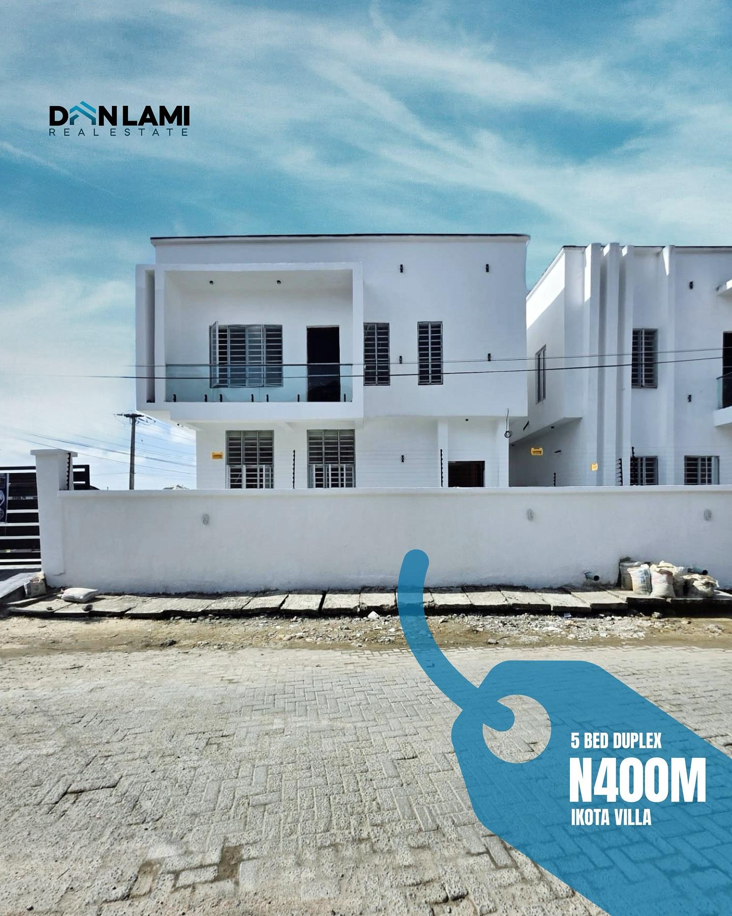 5 Bedroom Fully-Detached Duplex for sale in Ikota Villa Estate, Lekki, Lagos